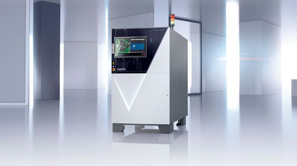 A 3D render of the iS6059 PCB Inspection