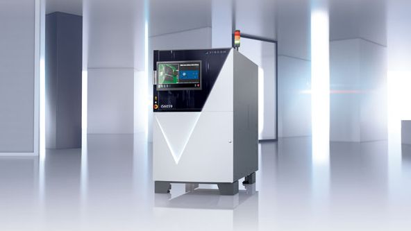 A 3D render of the iS6059 PCB Inspection