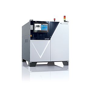 Viscom X-ray Inspection | Inline: iX7059 Module Inspection A render image of the Viscom system iX7059 Module Inspection rotated to the right