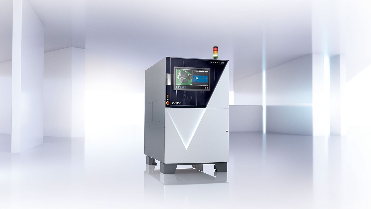 Randering of a system from the new AOI product series iS6059 