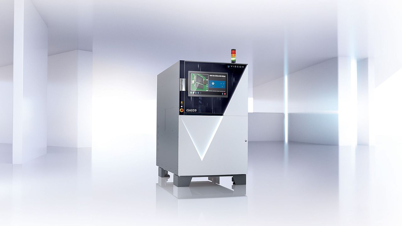 Randering d'un système de la nouvelle série de produits AOI iS6059