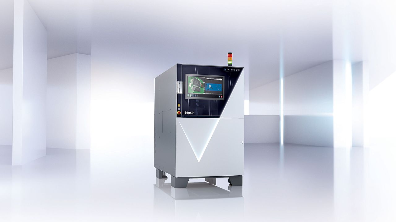 Randering von einem System aus der neuen AOI-Produktserie iS6059 