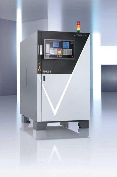 A 3D render of the Viscom iS6052 SPI system. It is used for the inspection of solder paste.