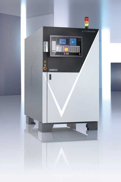 A 3D render of the Viscom iS6052 SPI system. It is used for the inspection of solder paste.