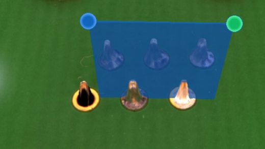 Height profiles of THTs