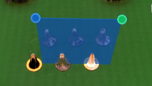 Height profiles of THTs