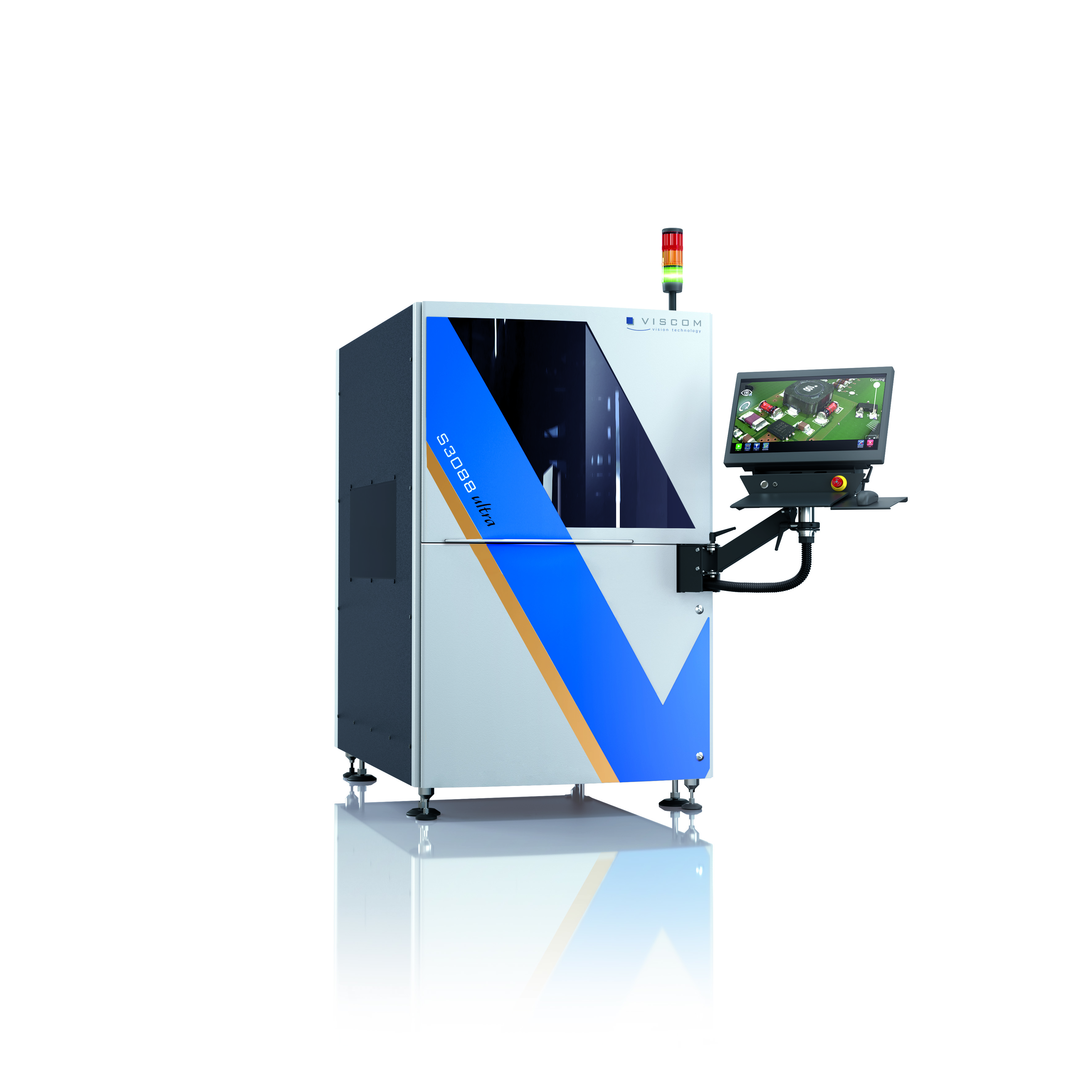 Viscom Camera 3D Solder Joint Inspection with Eight Angled Cameras meets the Highest ...